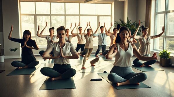 Les avantages du yoga en milieu professionnel